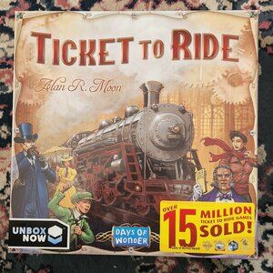 Ticket To Ride Train Adventure Days of Wonder Board Game - New Factory Sealed